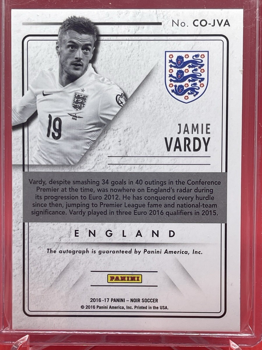 2016-17 Noir Country Signatures Jamie Vardy Auto /99 | eBay