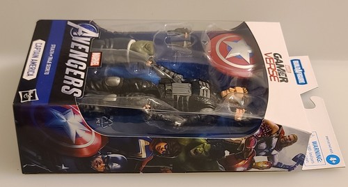 MIB Marvel Legends Gamerverse Stealth Captain America figure 6” Scale - Picture 2 of 6