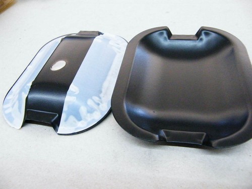 Türgriffmuscheln Mercedes Benz Typ W 124 und T schwarz Türgriffmulden Daimler - Picture 2 of 2