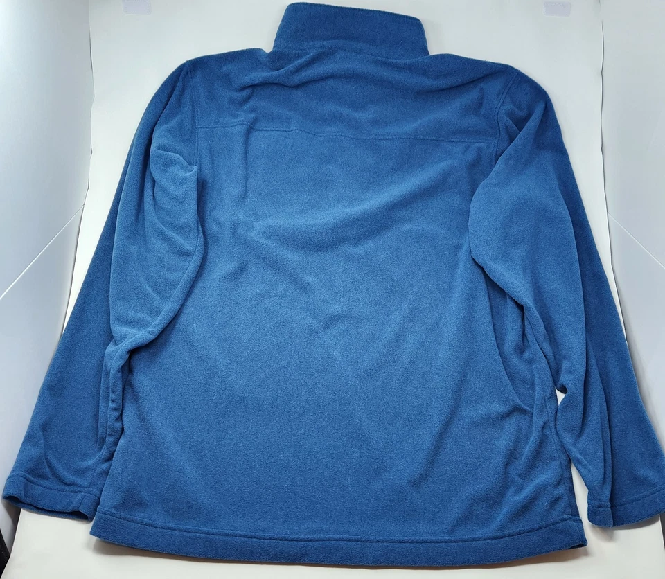 Bills Khakis Quarter Zip Fleece Pullover Jacket Blue Mens Large  - Image 4 of 4