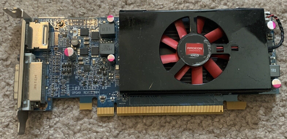 DELL AMD Radeon HD 7570 1GB GDDR5 DVI Display Video Card Low Profile  0KFWWP