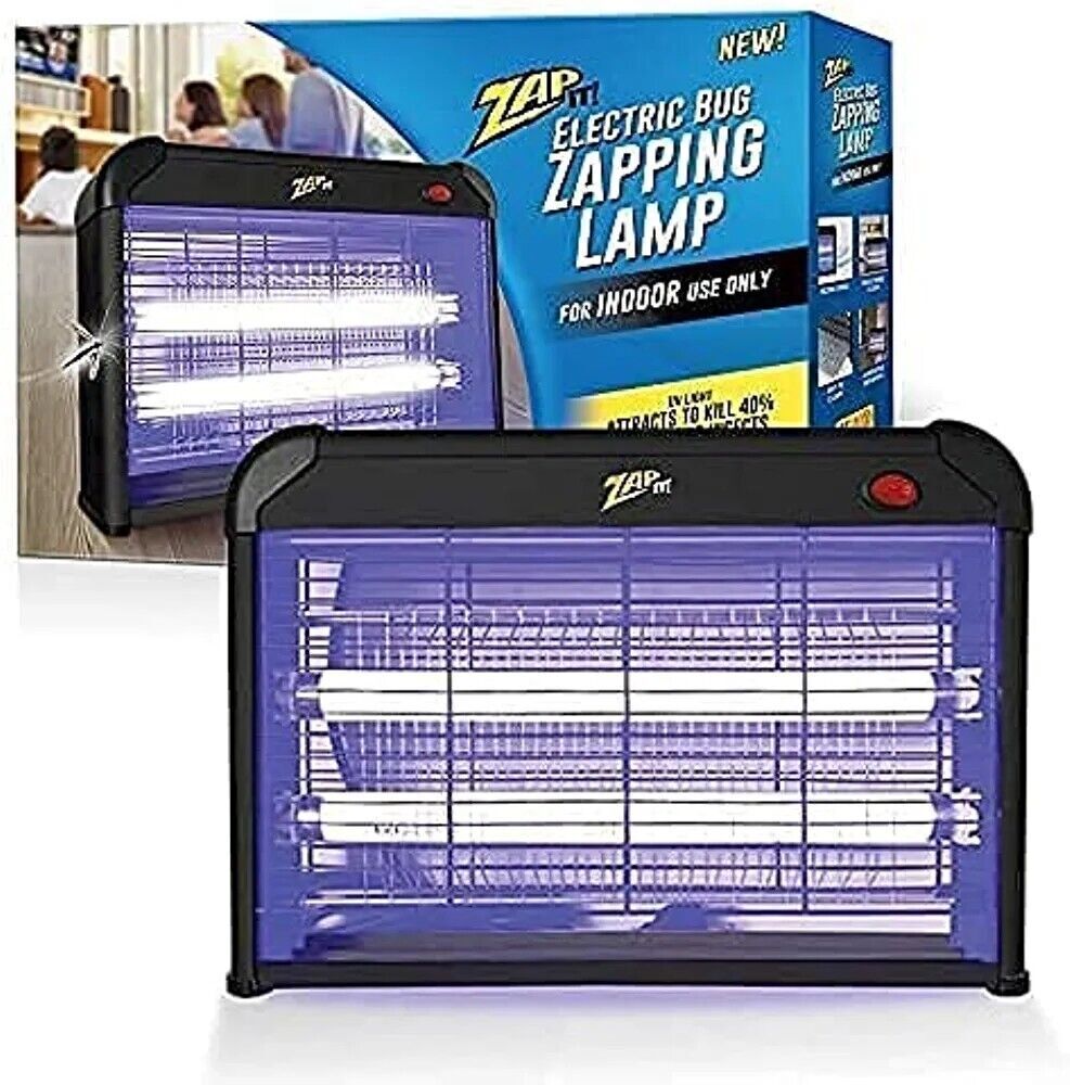 ZAP IT! Indoor Electric Fly Zapper - Black for sale online | eBay