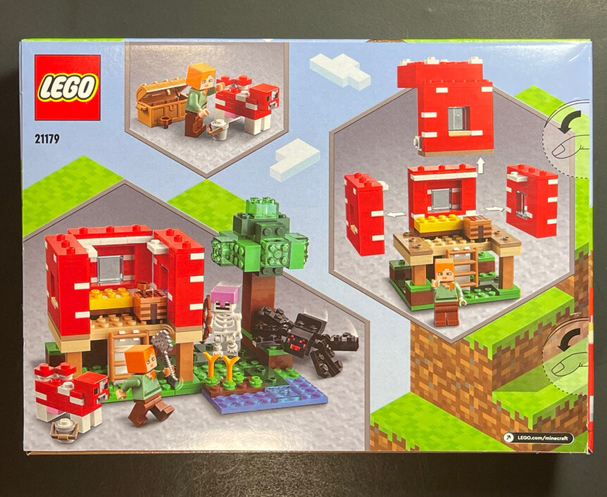 とひ出品 LEGO Minecraft Set 21179 [ The Mushroom House ] NEW | eBay バッグ