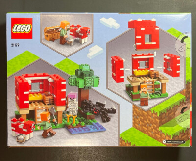 LEGO Minecraft Set 21179 [ The Mushroom House ] NEW | eBay