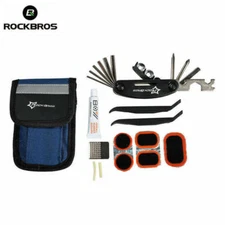 ROCKBROS Repair Tools Bag With Tire Cycling Folding Mini multifunctional kit bag
