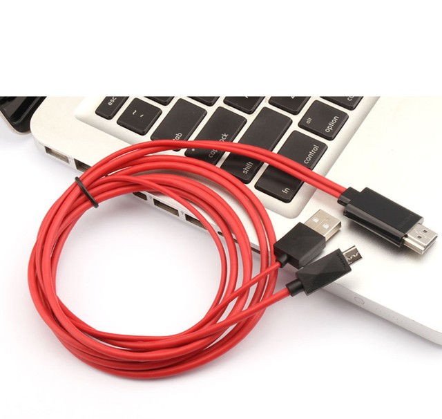 Micro USB HDMI AV TV Cable Adapter Cord For Samsung Galaxy Tab Pro 8.4