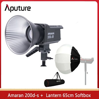 Amaran 200d S 200W 5600K Tageslicht LED-Videolicht Studio+  Lantern 65cm Softbox