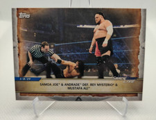 2020 Topps WWE Road to Wrestlemania #79 Samoa Joe Andrade Mysterio Mustafa Ali