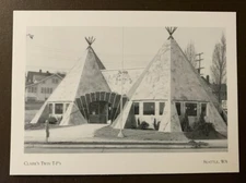 Clark's Twin T-P's - Seattle, WA. postcard