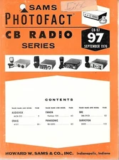 Howard W. Sams CB Radio Series CB-97 SERVICE MANUAL 1976