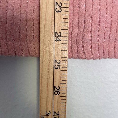 H&M Sweater Ribbed Knit Pink Oversized Cropped Women’s XXL Mock Neck 90’s Y2K - Picture 9 of 14