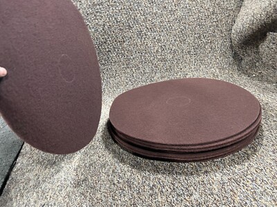 Box of 10 Americo Ecoprep Epp Specialty Pad 20'' Diameter, Maroon