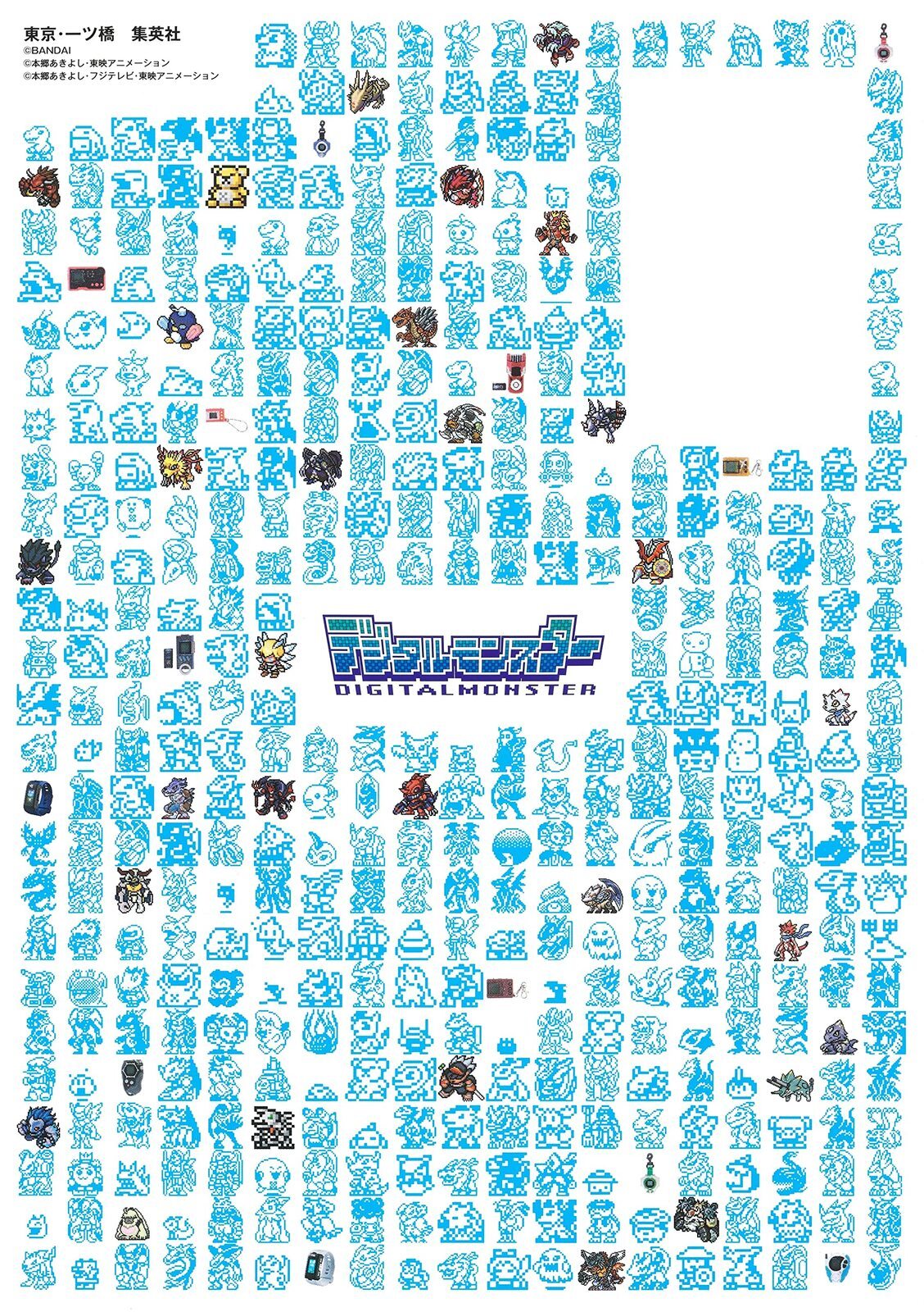 Thumbnail - Digital Monsters 25th Jubiläum Buch Digimon Device & Punkte Geschichte