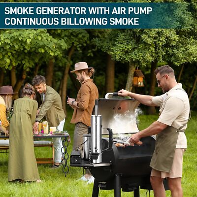 Cold Smoke Generator Outdoor Smoke Generator, Stainless Steel