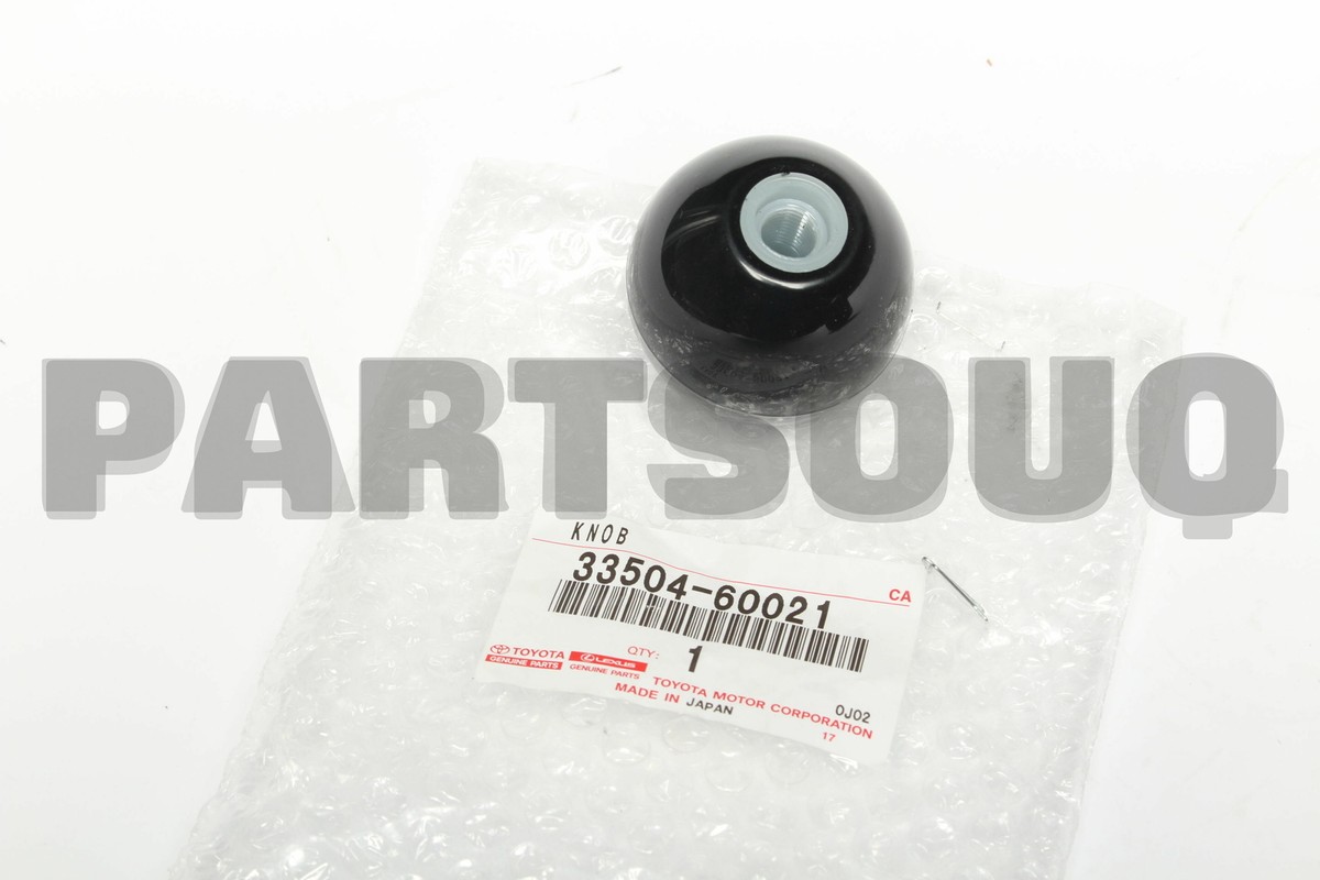 3350460021 Genuine Toyota KNOB SUB-ASSY, SHIFT LEVER 33504-60021 