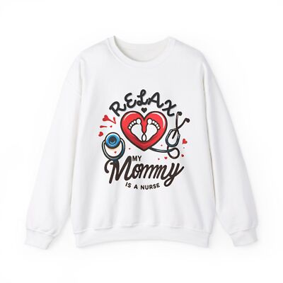 Valentine's Day Nurse-Mom / Mom-to-be -- Unisex  Sweatshirt