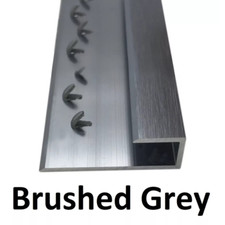 Square Edge Joins Carpet to Tile / Coir Matting / Vinyl Flooring Threshold Trim