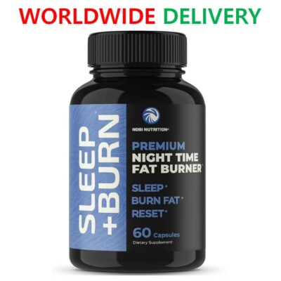 Nobi Nutrition Premium Night Time Fat Burner 60 Capsules for sale online