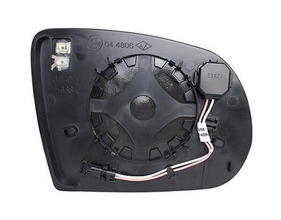 Miroir/Glace De Rétroviseur Droit Pour JEEP CHEROKEE Depuis 2014 Chauffant Avec Support Neuf C2x41365771