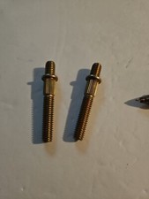 Arctic Cat 0623-317 Ribbed Dropcase Stud Gold 2 FOR 16 NOS OEM AC81