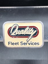 Quality Fleet Services Truck Repair Enamel Metal Belt Buckle by CD Hit USA