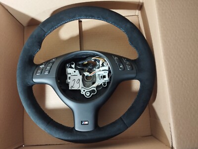 ハンドル STEERING WHEEL !!!M3 E46 M3 SMG Vehicle's Carbon Fiber Steering Wheel Style 1