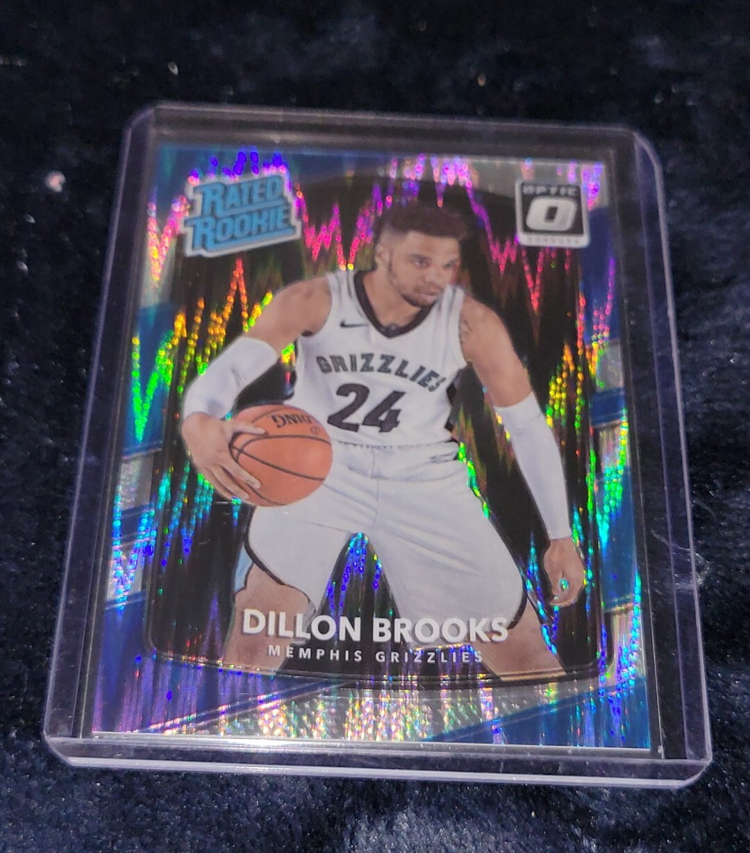 2017-18 Panini Donruss Optic Flash Holo Prizm Rated Rookie Dillon Brooks RC #152