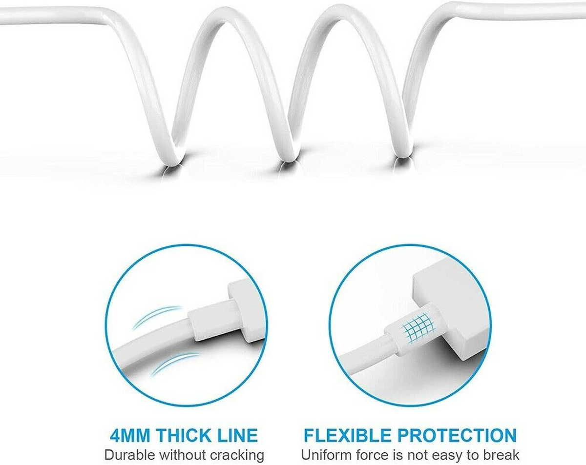 USB Fast Charger Cable For Apple iPhone 14 12 13 11 Plus
