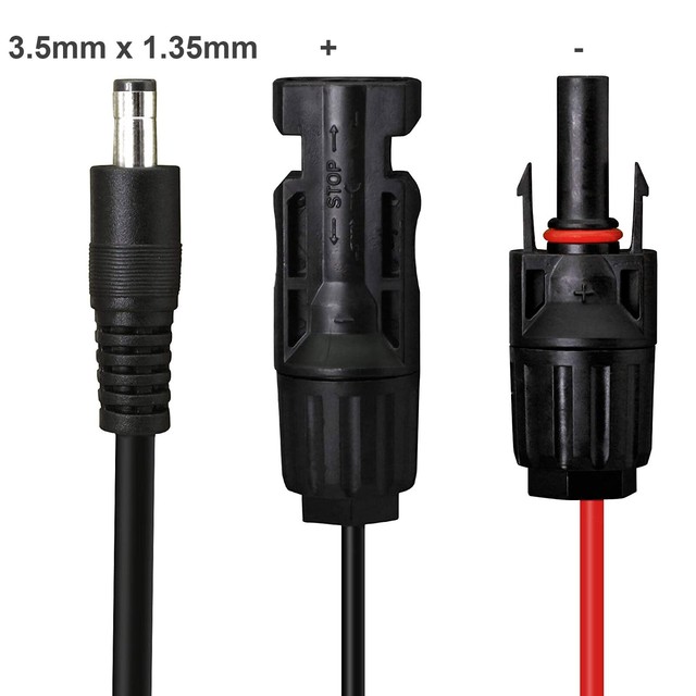 portable solar panel extension cable