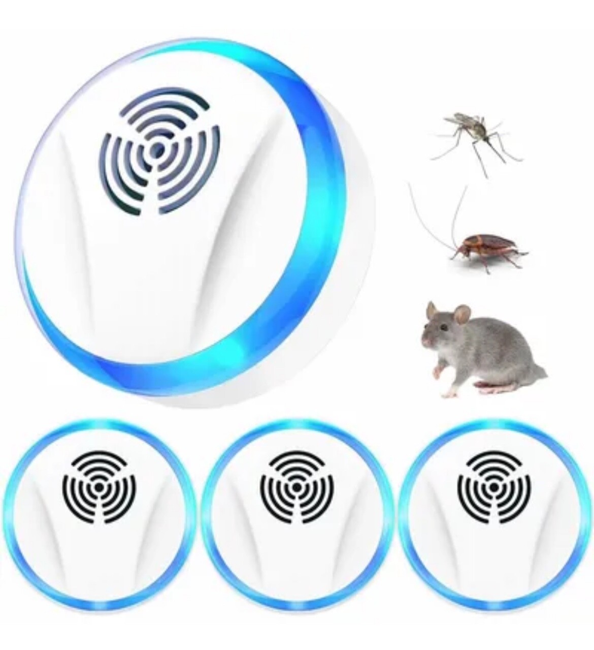 Répulsif ultrasons anti moustiques et cafards pour des nuits paisibles en chambre