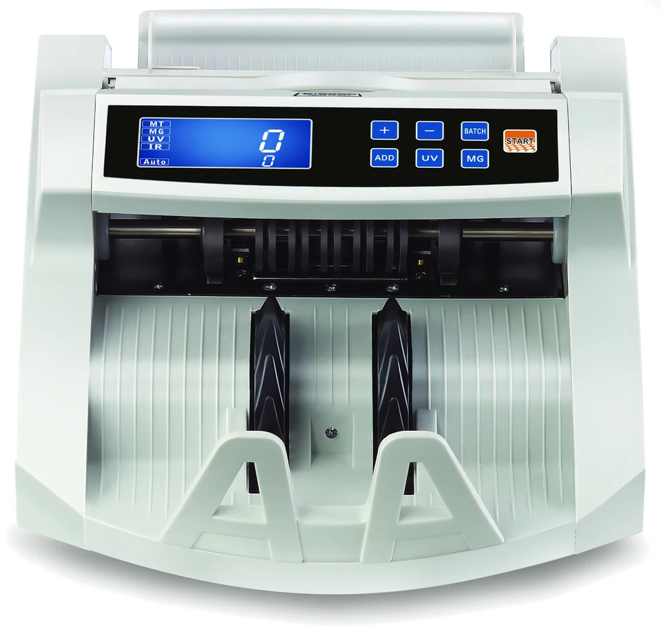 Geldzählmaschine Geldzähler Geldscheinzähler Banknotenzähler Geldprüfer UV MG - Bild 3 von 4