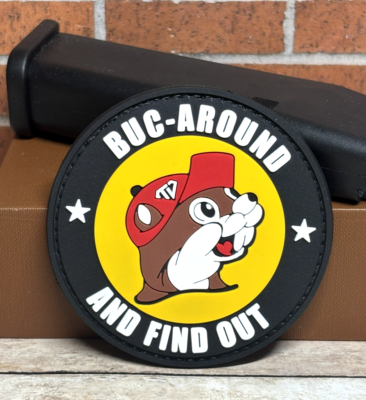 #ad #ad Tactical Morale PVC Beaver Patch Buc Patch $10.44