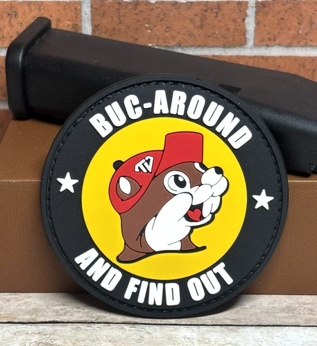 Tactical Morale PVC Beaver Patch,  Buc Patch