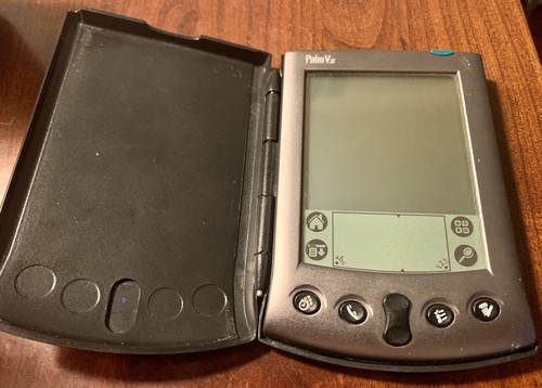 Palm Vx Handheld PDA Portable Slim In Hard Case No Charger Untested Vintage - Picture 2 of 10