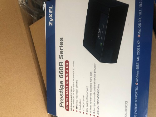 ZYXEL PRESTIGE P-600 SERIES ADSL MODEM – MODEL P-660R-D1 - NEW/BOXED - 第 2/3 張圖片