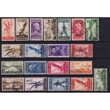 COLONIE AFRICA ORIENTALE 1938 SOGGETTI VARI 20 V. USATI