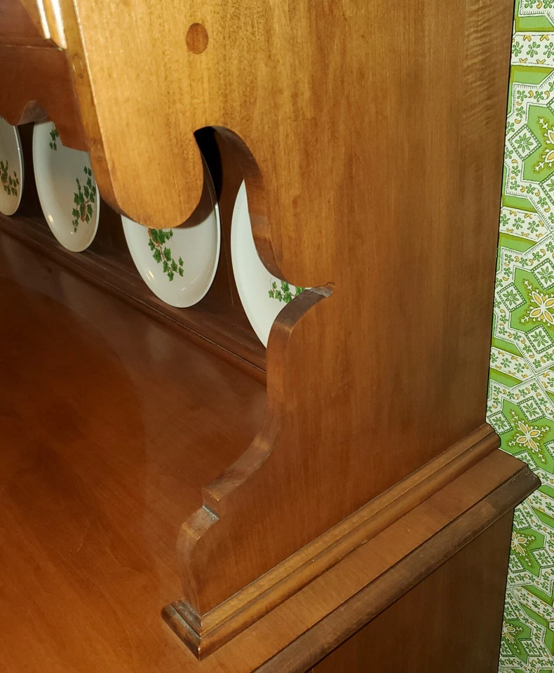 Tell City Chair Co Half Glass China Hutch Andover Maple 52" - Imagem 4 de 4