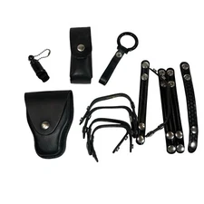 Police Security Boston Leather 5517 5527 Mace Pouch Holder Case Whistle Training