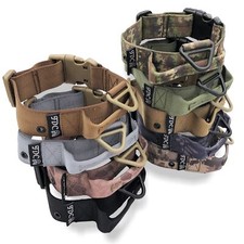 1.5" Width Tactical Dog Collar HEAVY DUTY Military Training Handle M, L, XL, XXL