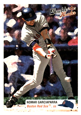 2003 Fleer Double Header #83 Nomar Garciaparra Boston Red Sox