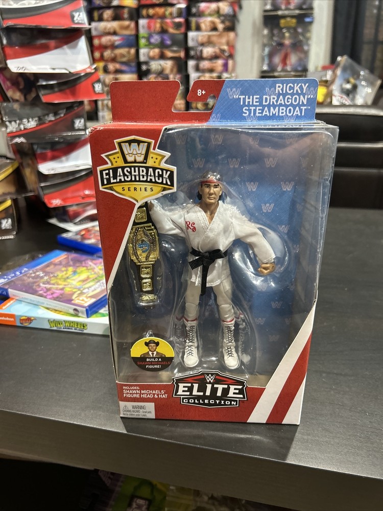 2018 WWE Elite Collection Flashback Series Figure: RICKY “THE DRAGON” STEAMBOAT