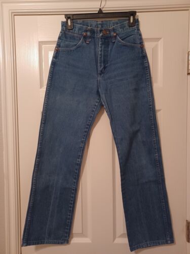 Vintage Wrangler Jeans Womens Size 7  USA Blue  13