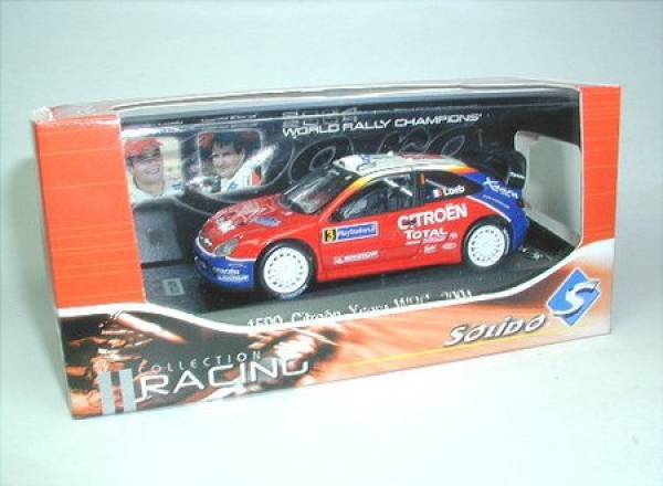 Citroen Xsara Wrc No.3 S.Loeb/D.Elena World Rally Champions 2004 1:43 Solido-image