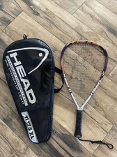 Head Ti-Blast Racquetball Racquet 3 5/8  And Case