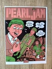 Pearl Jam with Frank Black - 1998 - Poster music magazine Advert 28 X 20 cm 