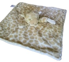 Carters Happy Giraffe Lovey Lovie Security Blanket Plush Super Soft Underside