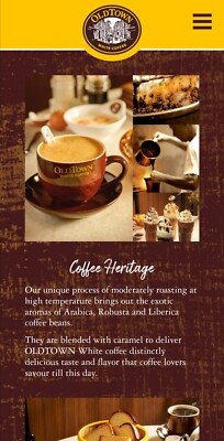 NEW * Old Town White Coffee *BEST SELLERS !!!!!