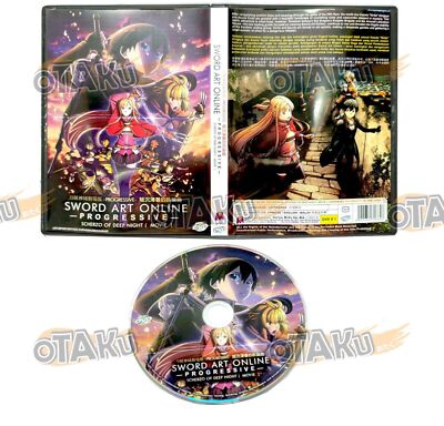 SWORD ART ONLINE -PROGRESSIVE- SCHERZO OF DEEP NIGHT - MOVIE DVD | SHIP FROM US