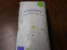 Bambino Mio, Mioliners Nappy Liners , Single 160 Count Biodegradeable
