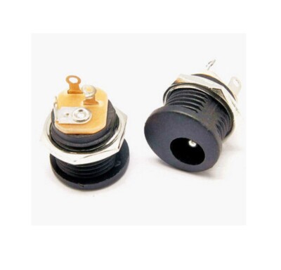 5 Pezzi DC 5,5x2,1 Mm Presa Jack Di Alimentazione Femmina Connettore Per Montaggio A Pannello~p138415322 - Foto 7